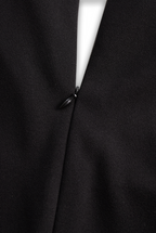 Camille™ | Black Belted Sheath Dress