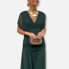 Evelyn – Elegant Dress With V-Neckline