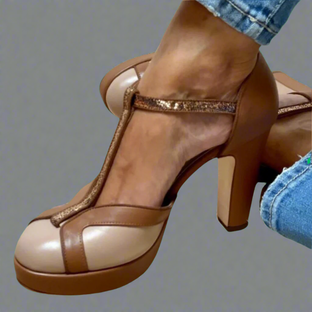 Quinn | Cushioned Heeled Sandals
