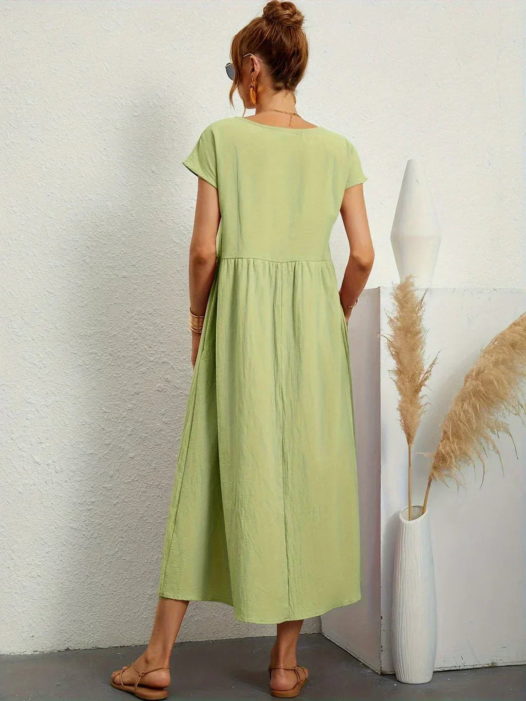 Seraphina | Effortless Elegance Cotton Dress