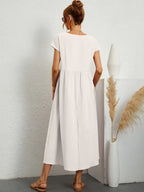 Seraphina | Effortless Elegance Cotton Dress