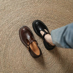Riley | Leather Mary Jane Flats