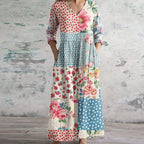 Zara - Graceful Retro Maxi Dress