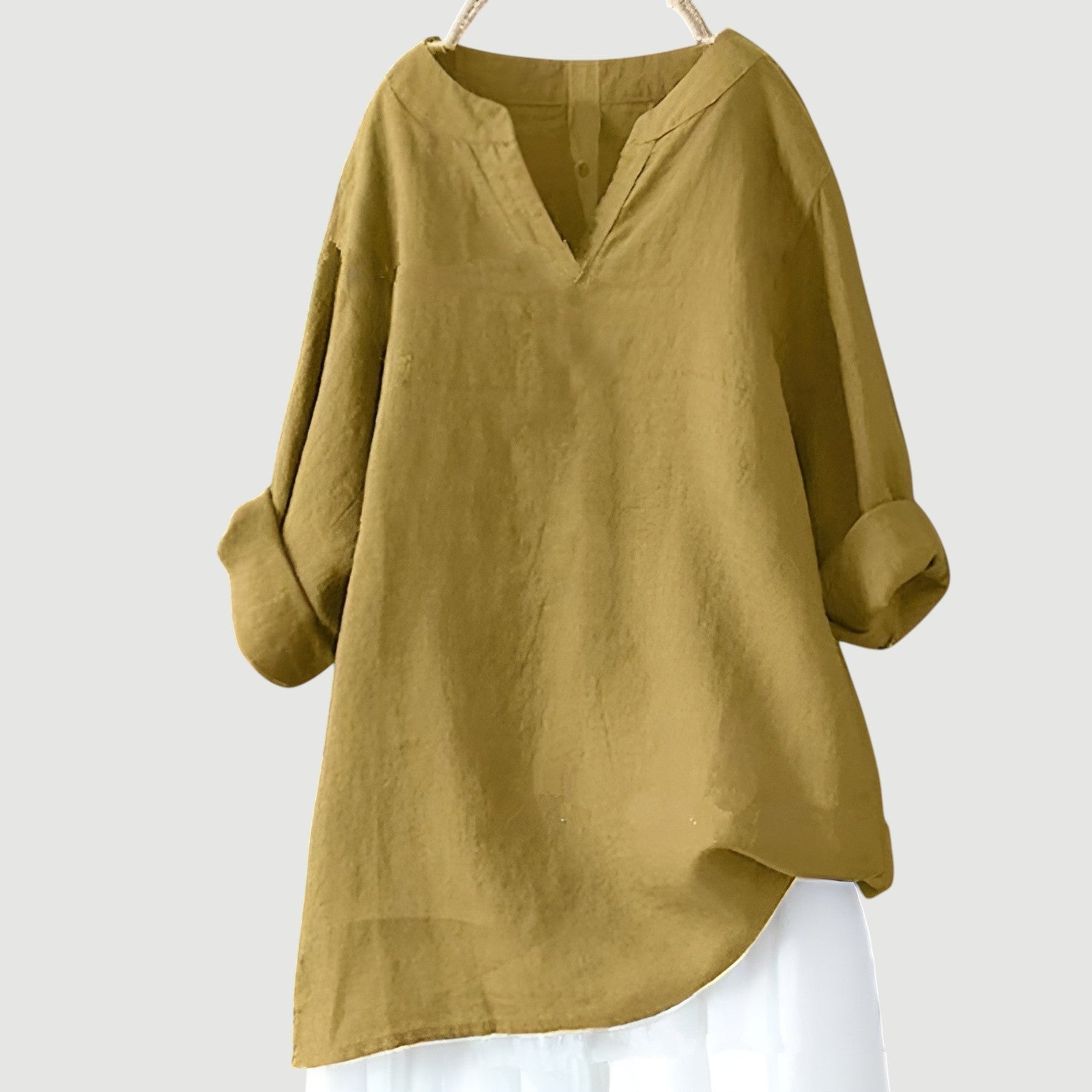 Serafina | Women’s V-Neck Relaxed Fit Blouse