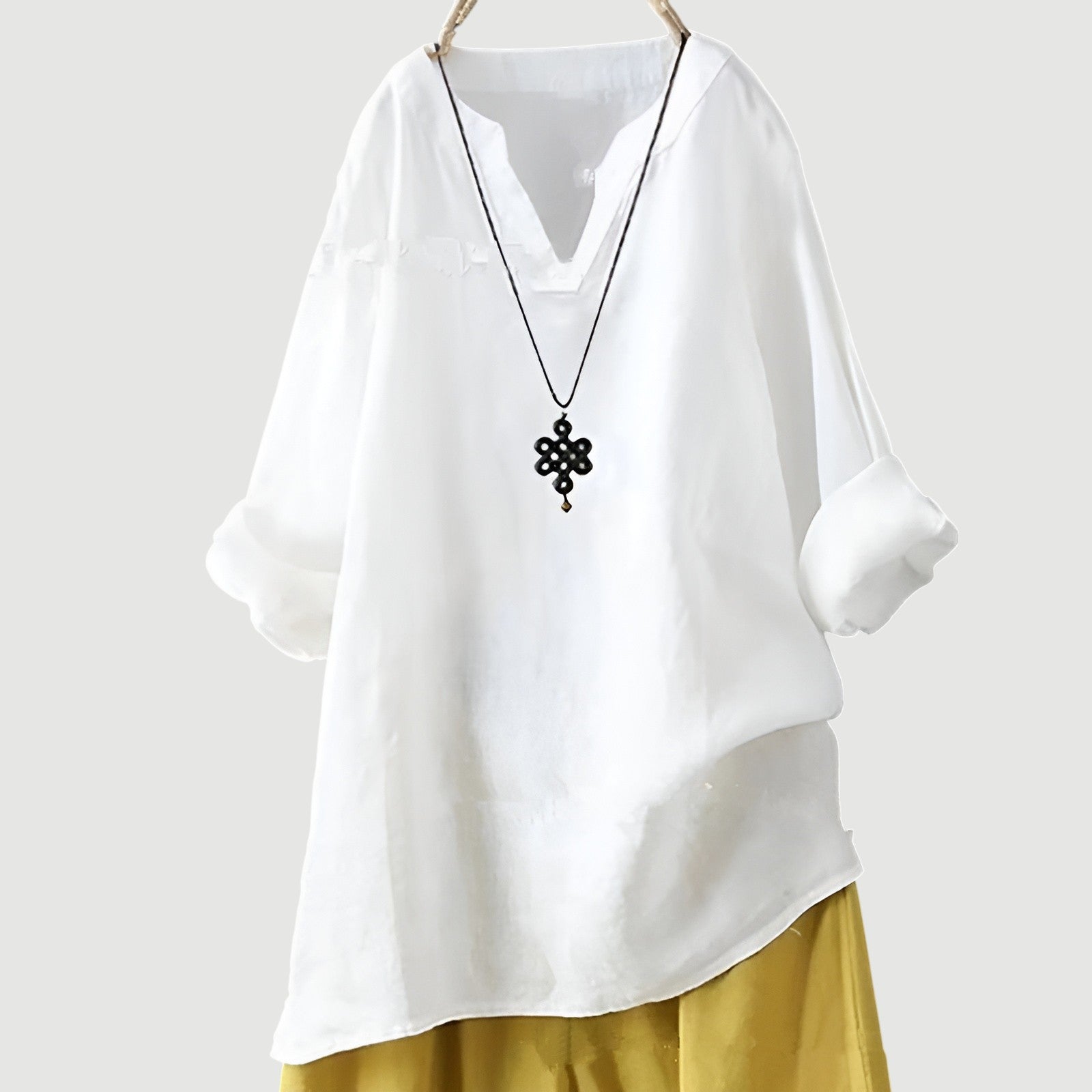 Serafina | Women’s V-Neck Relaxed Fit Blouse